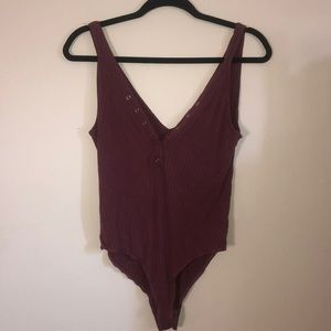 Button down bodysuit